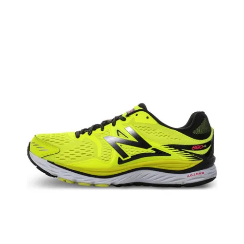 New Balance NB 880 v6 Низкий Топ Беговые Кроссовки Мужские Черные Желтые