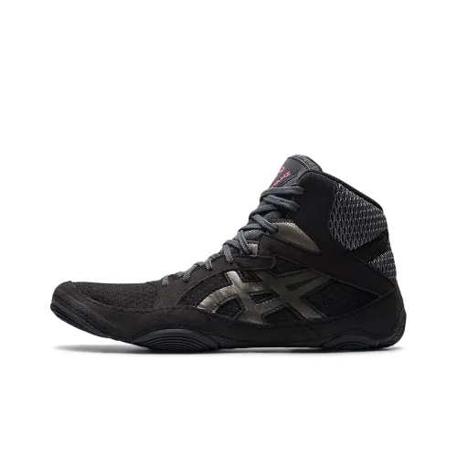 Asics Snapdown 3 High Топ Тренировочные Беговые Кроссовки Унисекс Черные