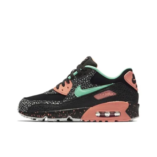 Nike Low Топ Повседневные Беговые Кроссовки GS Черный Розовый Зеленый