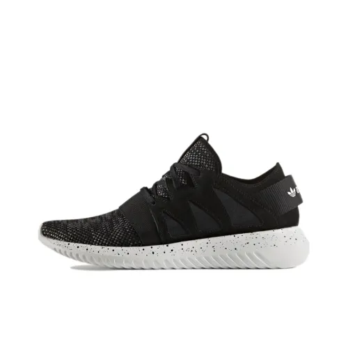 Adidas Originals Tubular Abrasion Resistant Покрытие Дышащий Низкий Топ Кэжуал Женский Угольно-Черный