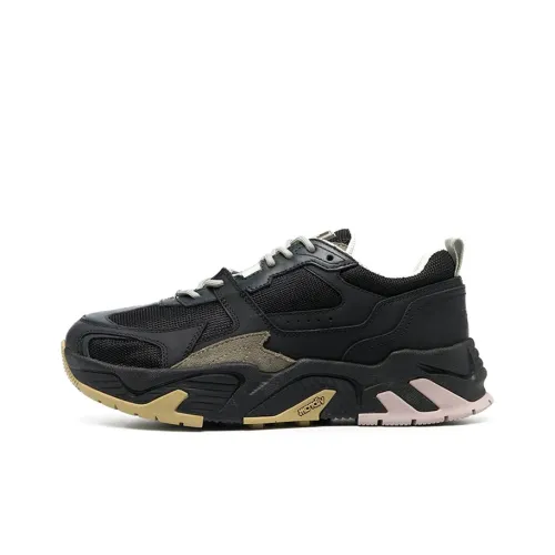 Marcelo Burlon COUNTY OF MILAN C RUN 3000 Низкие Беговые Кроссовки Мужские Черные