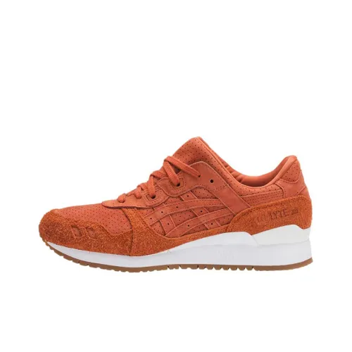 Asics Gel Lyte 3 Low Топ Беговые кроссовки Унисекс Оранжевый Желтый