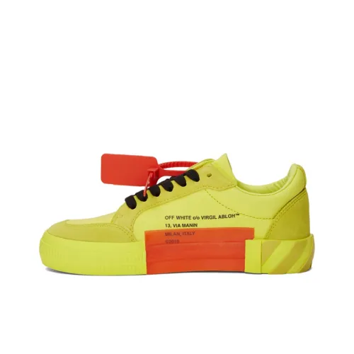OFF Белый Vulcanized Low Top Кеды Мужские