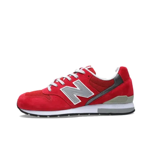 New Balance NB 996 Low Топ Повседневные Беговые Кроссовки Унисекс Красный