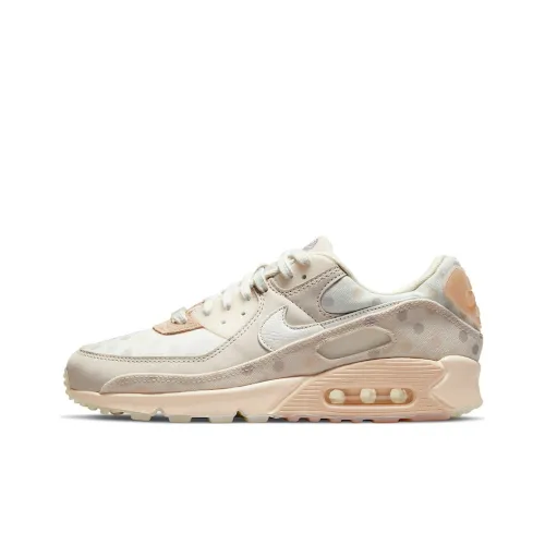Nike Air Max 90 Low Топ Повседневные Беговые Кроссовки Unisex Light Желтые