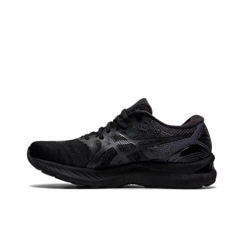 Asics Gel Nimbus 23 Low Топ Беговые кроссовки Мужской Черный 4E Ширина