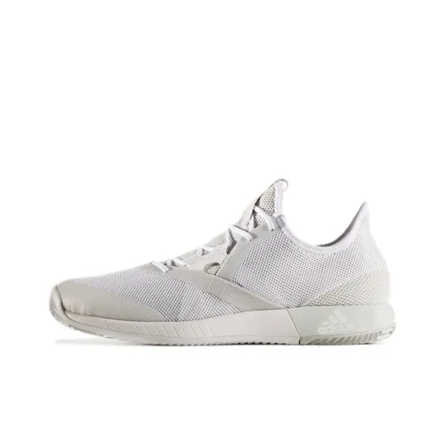 Adidas Adizero Defiant Bounce Устойчивые к истиранию Кроссовки для тенниса Белые