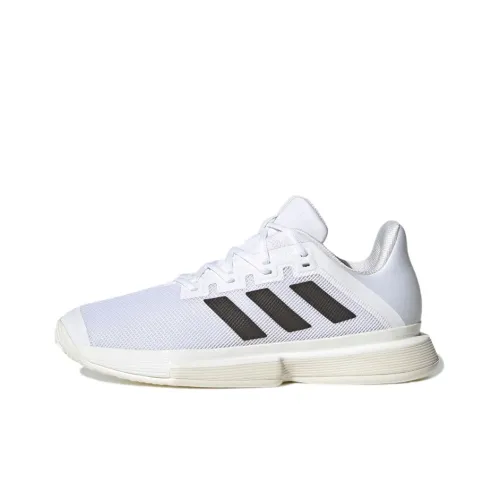 Adidas Solematch Bounce M AC Low Топ Кроссовки для тенниса Мужской Белый Черный