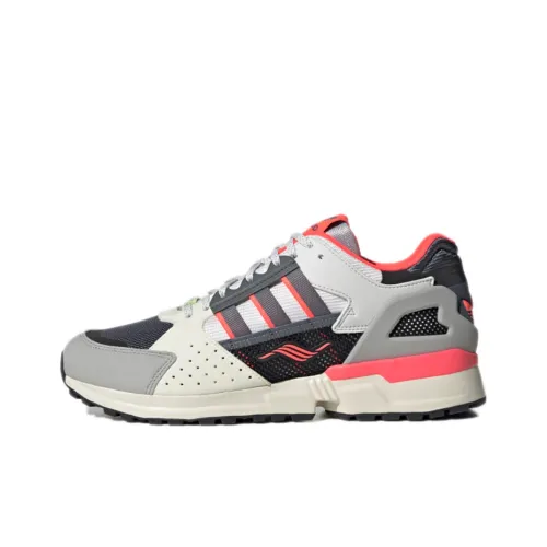 Adidas Originals ZX 10000 Устойчивый к истиранию Противоскользящий Низкий Топ Беговые кроссовки Мужские Бежево-серый