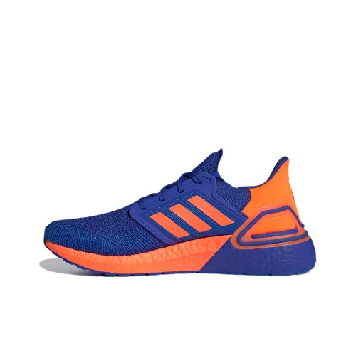 Adidas ULT Дышащие Низкие Кроссовки для Бега и Марафонов Унисекс Синие Оранжевые