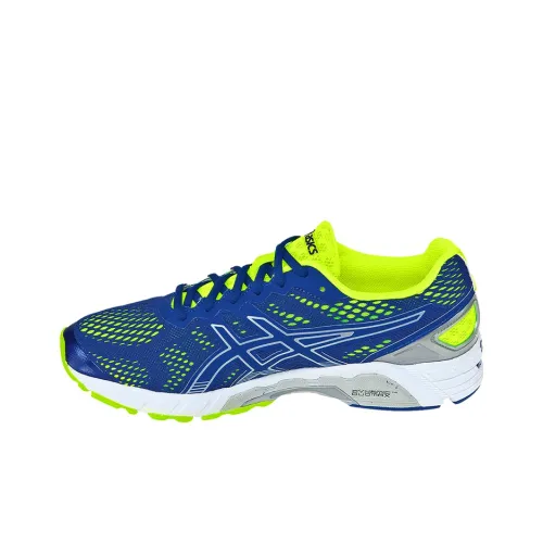 Asics Gel DS Trainer 19 Low Топ Беговые кроссовки Мужские Синий и Серебряный Желтый