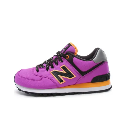 New Balance NB 574 Low Топ Беговые кроссовки Женские Фиолетовый Черный