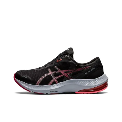 ASICS Pulse 13 Low Top Беговые кроссовки Женские Черный Красный