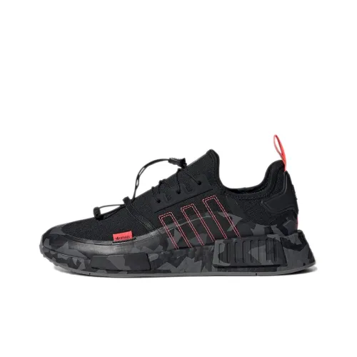 Adidas Originals NMD_R1 Slip-resistant Abrasion-resistant Breathable Low-Top Running Shoes Men's Black Adidas Originals NMD_R1 Противоскользящие Износостойкие Дышащие Низкие Кроссовки для Бега Мужские Черные