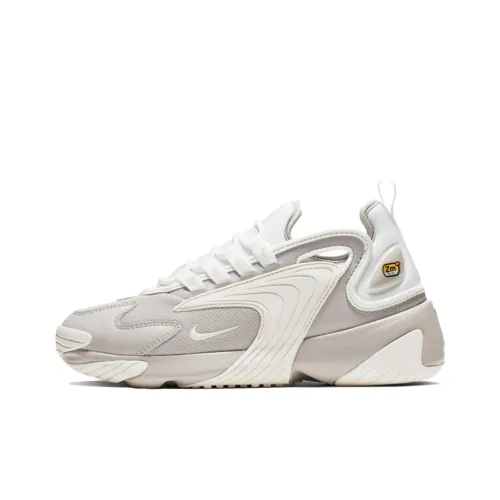 Nike Zoom 2K Low Топ Повседневный Женские Белый Серый