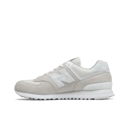 New Balance NB 574 Low Топ Беговые кроссовки Мужской Светлый Бежевый