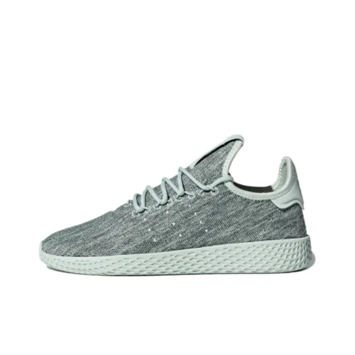 Pharrell Williams x Adidas Originals Tennis Hu Slip-Resistant и Breathable Низкие Кроссовки для Тениса Женские Светло-Зеленые