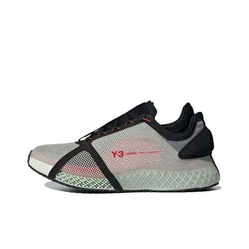 Y 3 4D Runner Беговые кроссовки Низкий Топ Унисекс
