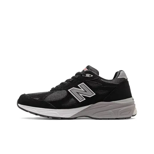 New Balance NB 990 V3 Low Топ Повседневный Городской Коммутирование Беговые кроссовки Унисекс Черный