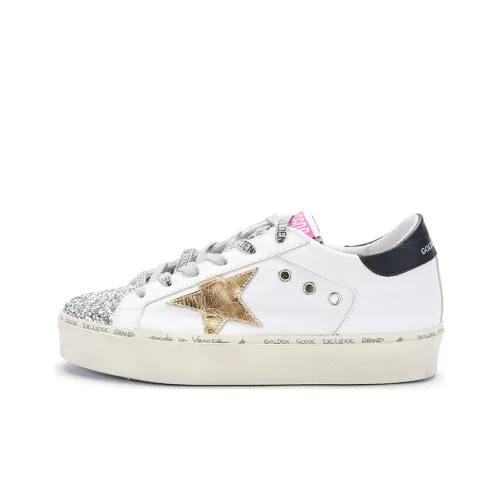 Golden Goose Hi Star Low Топ Скейтборд Кроссовки Женские Белые