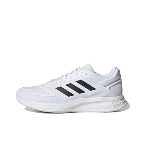 Adidas Duramo 10 Low Топ Беговые кроссовки Мужской Облачный белый