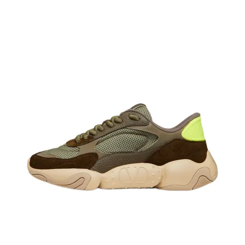 Valentino Низкий Топ Спортивная Повседневная Обувь Мужская Армейский Зеленый