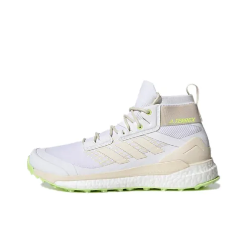 adidas Terrex FREE HIKER PRIMEBLUE Slip-resistant Abrasion-resistant MID Топ Streetwear Мужской Белый