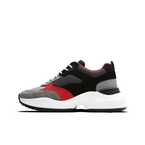 HOGAN Interaction Low Топ Повседневная обувь Мужская Черный Серый