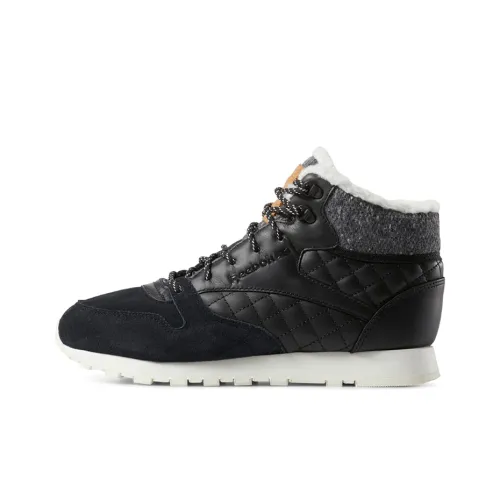 Reebok Classic Leather Беговые кроссовки Высокие Топ Женские