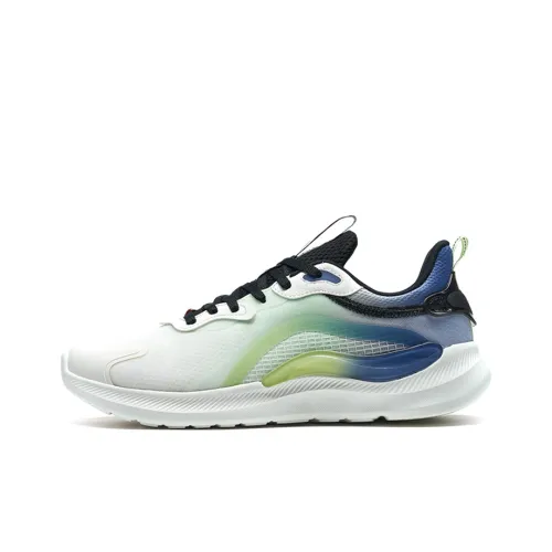 XTEP Cloud DC Амортизаторы Шок-поглощающие Устойчивые к истиранию Дышащие Низкий Топ Беговые кроссовки Мужские Фиолетово-синие