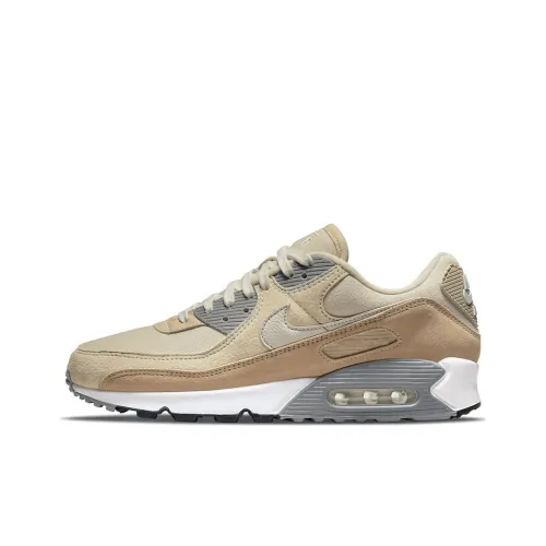 Nike Air Max 90 Low Топ Беговые кроссовки Мужской Коричневый