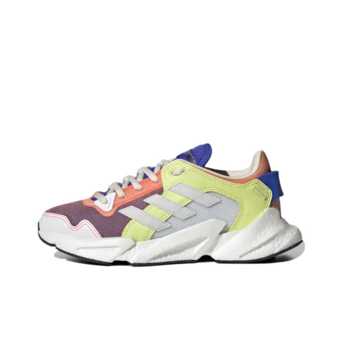 Karlie Kloss x Adidas X9000 Slip-Resistant и Breathable Низкий Топ Марафон Беговые Кроссовки Женские Purple Orange Yellow
