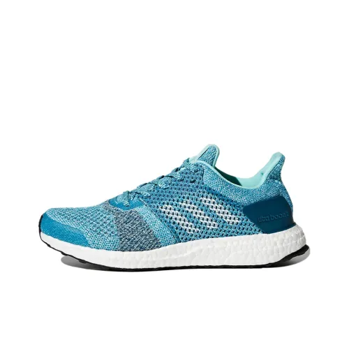 Adidas ULT Устойчивые к истиранию Дышащие Низкие Беговые кроссовки Женские Асфальтовый синий