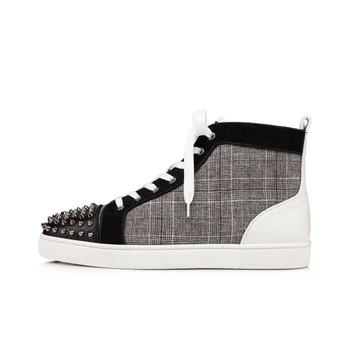 CL Lou Spikes Orlato High Топ Скейтборд Кроссовки Мужские Серый Черный