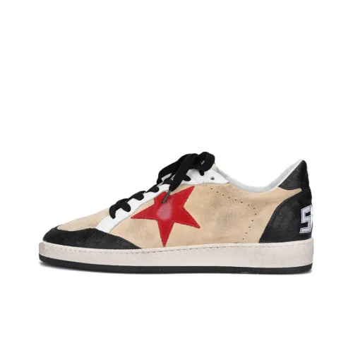 Golden Goose Ball Star Стильные Скейтбординги Мужской Кремовый С эффектом состаривания Позиционирование стиля