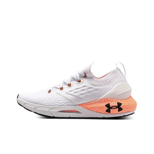 Under Armour HOVR Phantom 2 Размер CN Низкий Топ Беговые кроссовки Мужские Белый Оранжевый