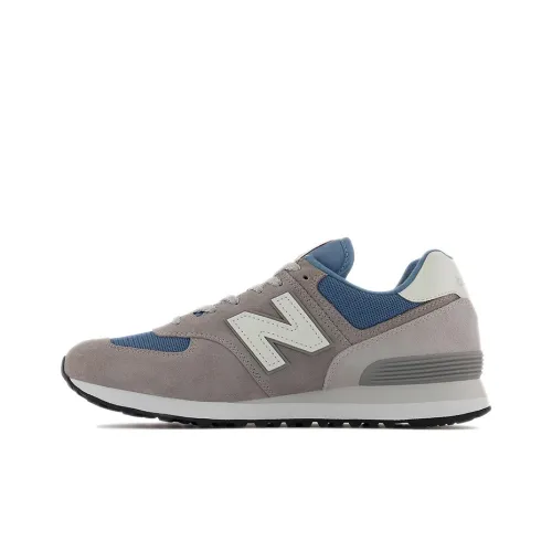 New Balance NB 574 Low Топ Повседневные Беговые Кроссовки Унисекс Серый