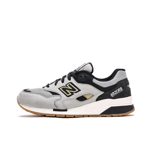 New Balance NB 1600 Low Топ Беговые кроссовки Женские Серый Черный