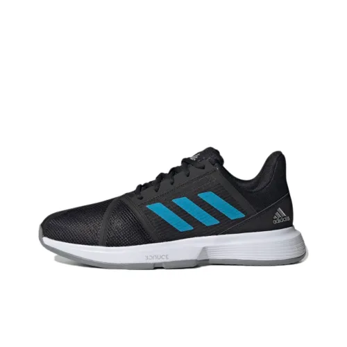 Adidas Courtjam Bounce Slip-resistant Low Top Теннисные Кроссовки Мужские Черные Синие