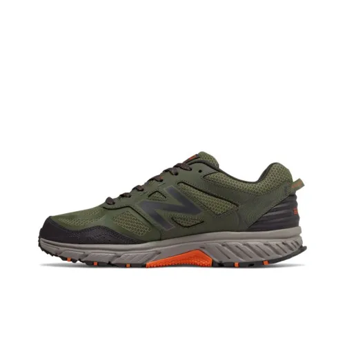 New Balance NB 510 Устойчивый к истиранию Дышащие Низкие Беговые кроссовки Мужские Армейский зеленый