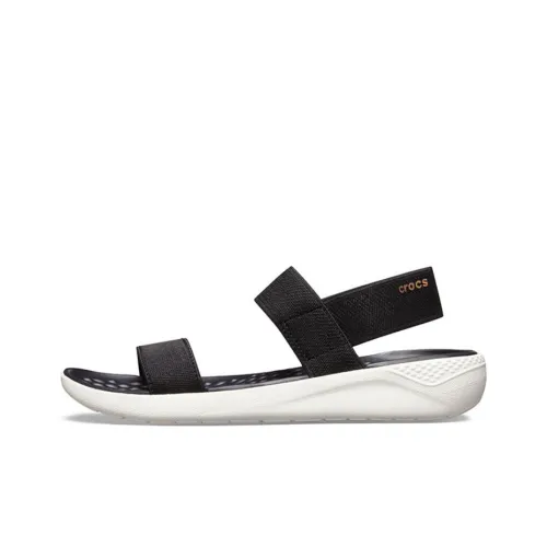 Crocs LiteRide Пляжные сандалии Женские Черный