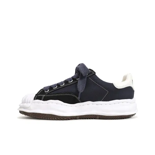 MIHARA YASUHIRO Blakey OG Low Топ Стильные Скейтбординги Унисекс Черный