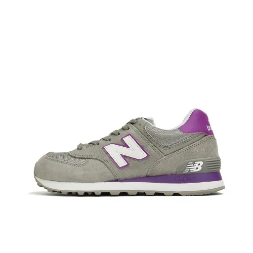 New Balance NB 574 YACHT CLUB Низкие Кроссовки для Бега Женские Серый Фиолетовый