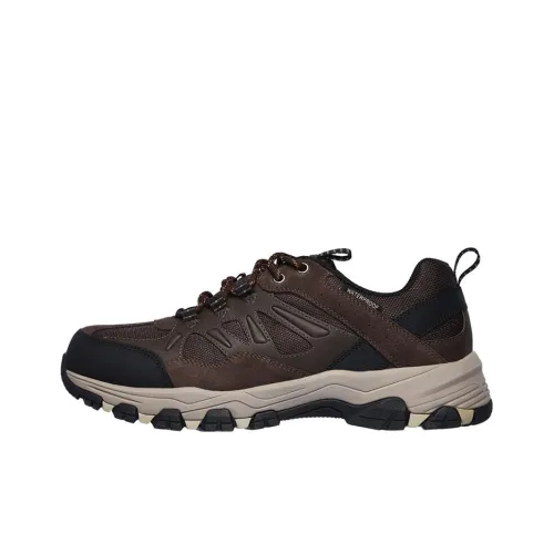Skechers Relaxed Fit Selmen Enago Low Топ Альпинизм Походная обувь Мужская Коричневый Черный