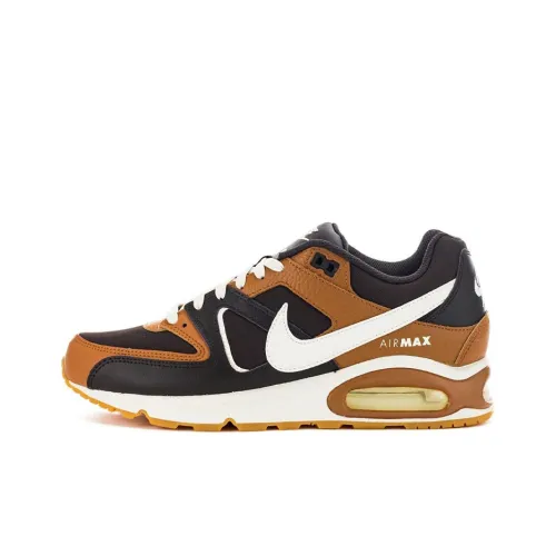 Nike Air Max Command Low Топ Повседневные Беговые Кроссовки Мужские Черные Коричневые