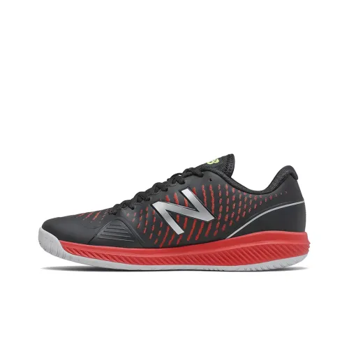 New Balance NB 796 V2 Low Топ Кроссовки для тенниса Мужские Черные Красные