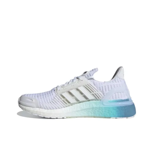 Adidas ULT Slip-resistant Abrasion-resistant Low Top Casual Running Shoes Unisex White Blue