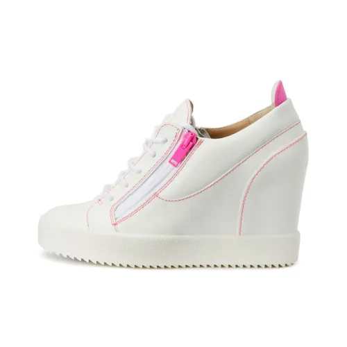 Giuseppe Zanotti GZ Addy Скейтборд Кроссовки Женские Белые