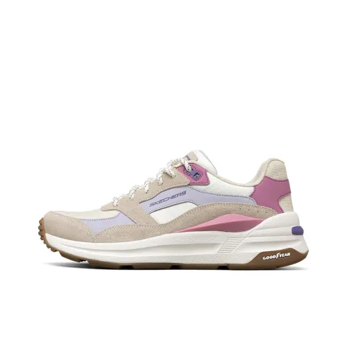 Skechers Global Jogger Устойчивый к истиранию Дышащие Низкие Беговые кроссовки Женские Многоцветные