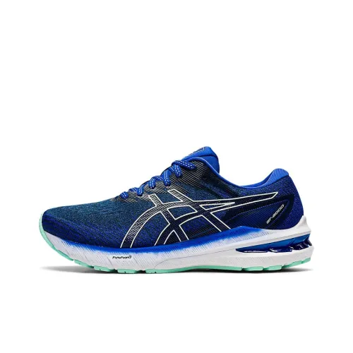 Asics GT 2000 10 Low Топ Беговые кроссовки Женские Синий черный